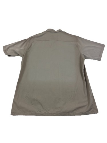 Carhartt Beige Mens Workwear Shirt Size 2XL TALL - Picture 4 of 4
