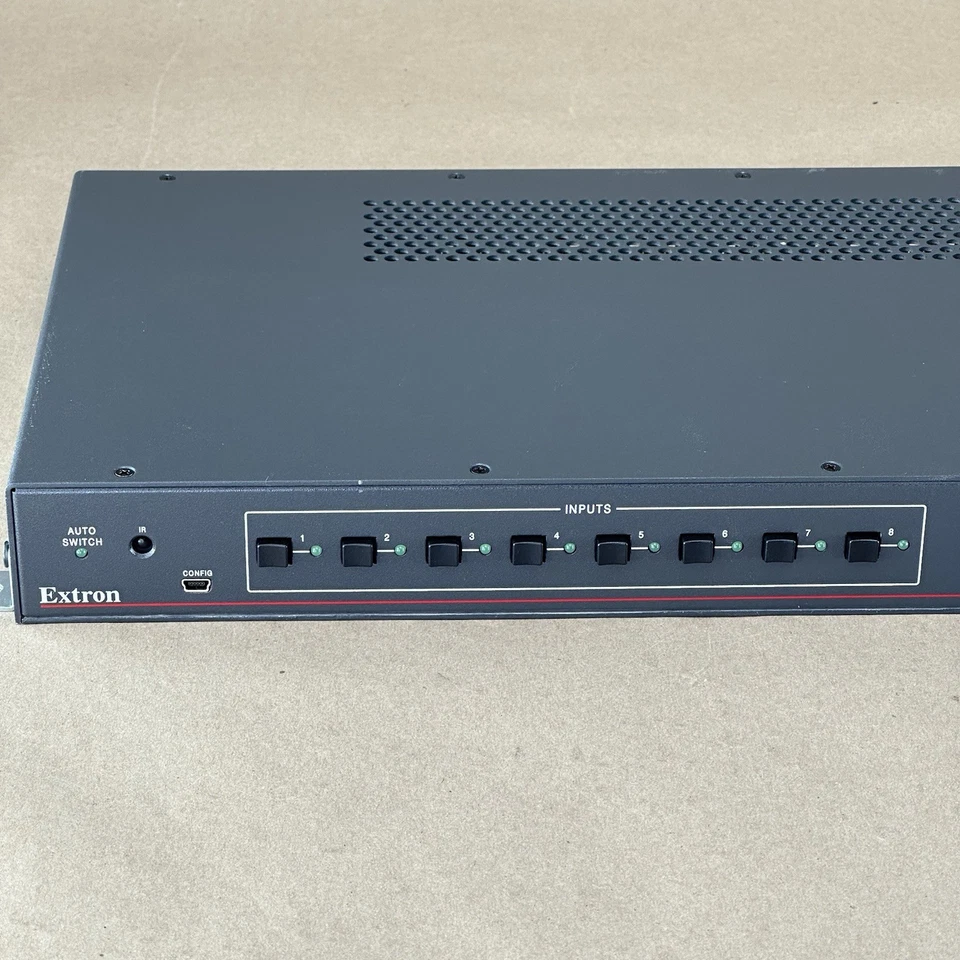 Extron SW8 HD 4K HDMI Switcher 8x1 – 4K UHD Support | Power Cord & 9x HDMI Cable - Image 2 of 4