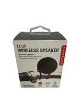 Portable Bluetooth Speaker - New Sealed - Kikkerland US126-BK