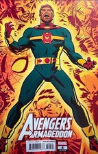Avengers: Armageddon #4 Michael Cho Spoiler Variant 1st Miracle man NM