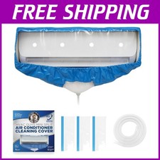 Mini Split Cleaning Bag with Overspray Guards