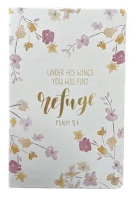 Eccolo ''Under His Wings You Will Find Refuge. Psalm 91:4'' Christian Notebook