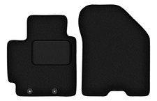 Fußmatten Automatten Vorne Velours Schwarz für Suzuki Swift VI 2017-
