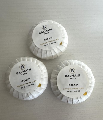 3 Balmain Paris seife Savon Parfume NEU traum raritat