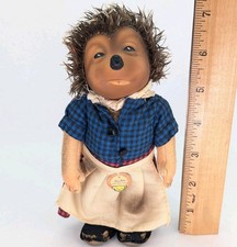 Vtg German Steiff 7  Chest Tag Micki Hedgehog