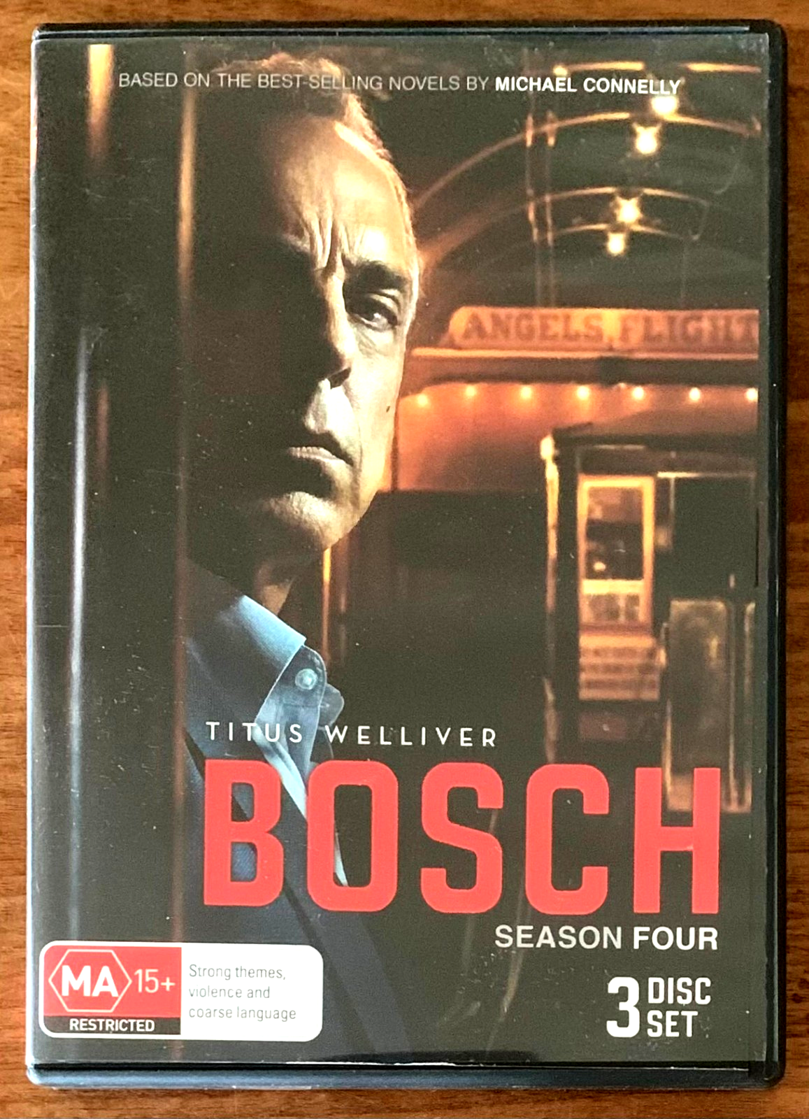 BOSCH COMPLETE SERIES 4 DVD 4th Fourth Season Four UK Compatible VGC