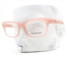 Swarovski Eyeglasses SK 2022 1031 Glasses Gloss Milky Pink Crystals 51mm No Case