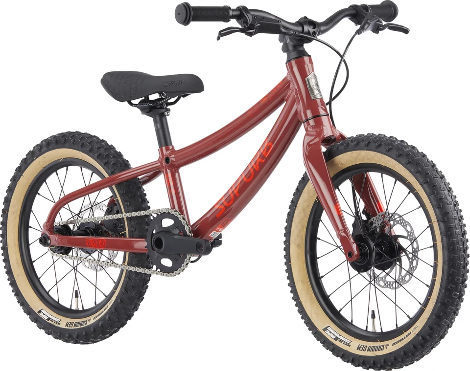 Supurb Kidsbike 16" MTB Kinderrad Fox red Rot Neu! - Bild 3 von 4