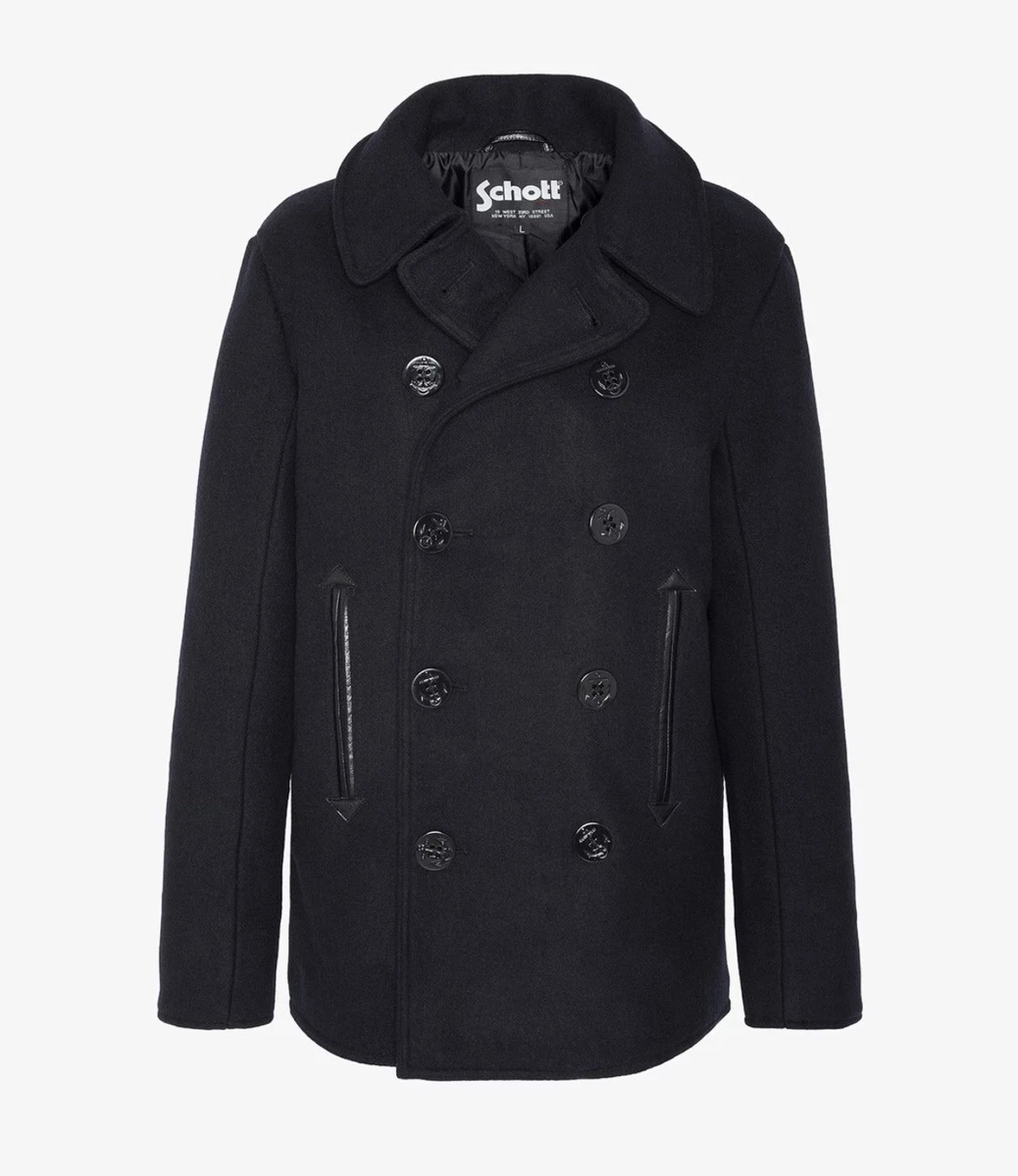 Chaqueta Schott de media temporada - azul marino oscuro