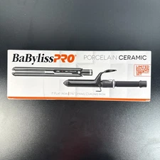 BaBylissPro Porcelain Ceramic Straightening Iron 1" Curling Iron 1¼" Babyliss