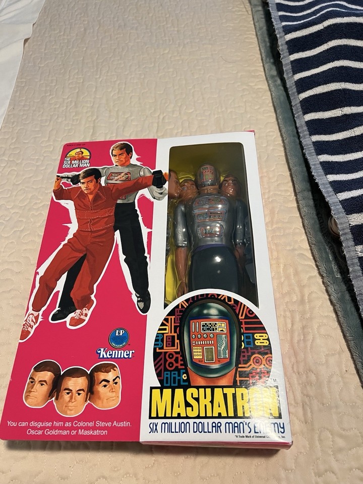 BOOTLEG MASKATRON : six million dollar man - l homme robot aux 4
