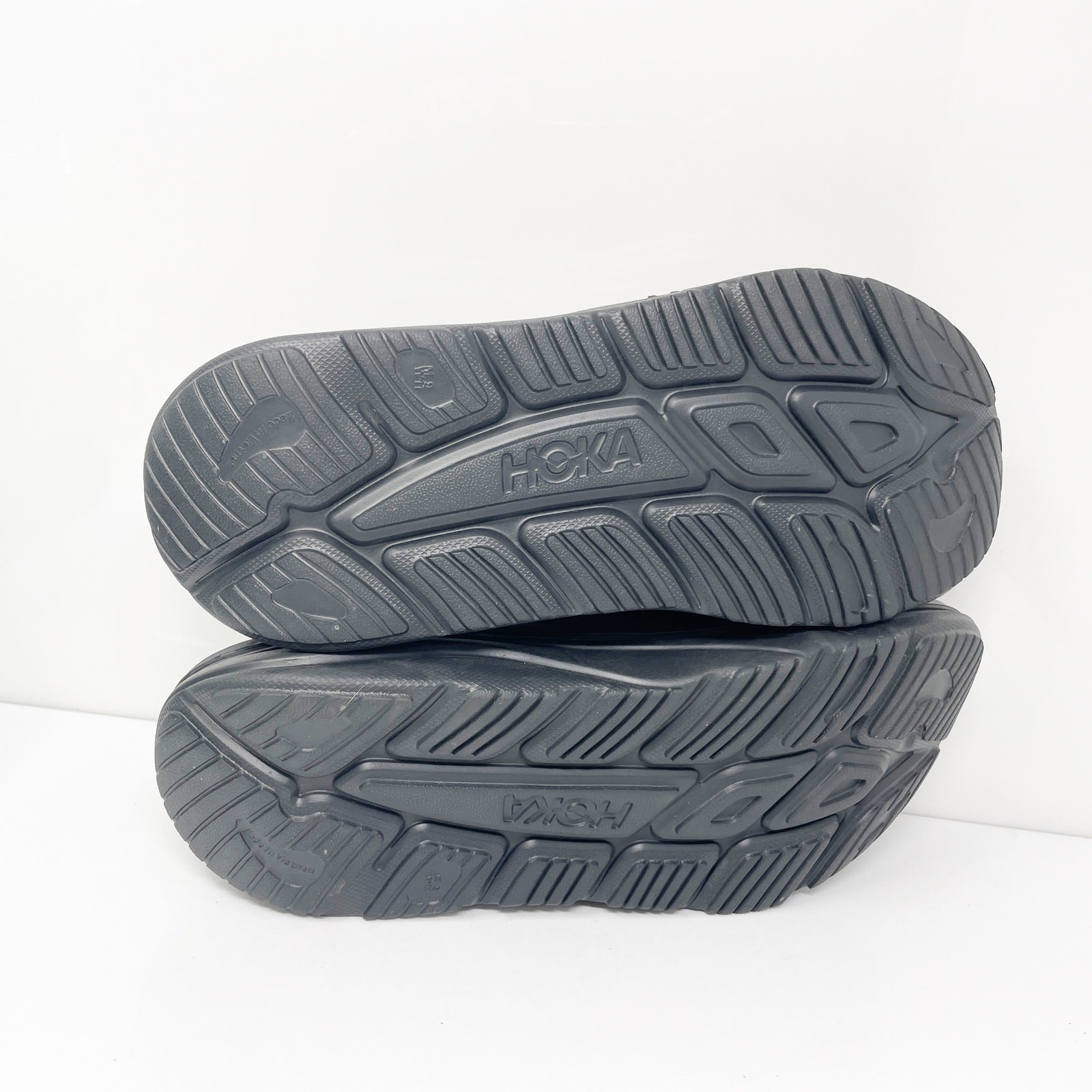 Hoka One One Unisex Ora Recovery 3 Black Open Toe Slide Sandal Size M 9 W 11 thumbnail 7