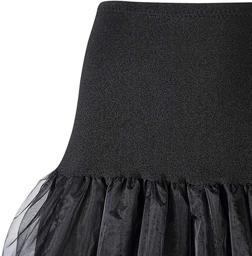 Women's 50s Vintage Petticoat Skirt Underskirt-Crinoline Slips Tutu Skirts Dress - Picture 5 of 12