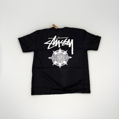 Stussy x Gang Starr Take It Personal Tee Black Size XL Brand New