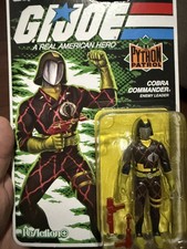 GI Joe Python Patrol Cobra Commander ReAction Super7 Target Exclusive New