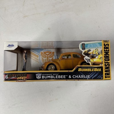 Jada Metals Diecast 1:24 Hollywood Rides Transformers Bumblebee & Charlie 