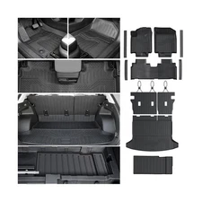 Floor Mats Cargo Mat Backrest Mats for 2024-2025 Honda Prologue/Chevrolet Che...