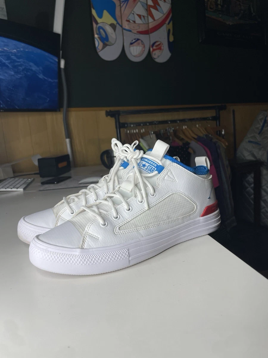 Converse Chuck Taylor All Star Ultra low-top sneaker white enamel red imperial Converse Chuck Taylor All Star Low-Top Sneaker - White  main image 4