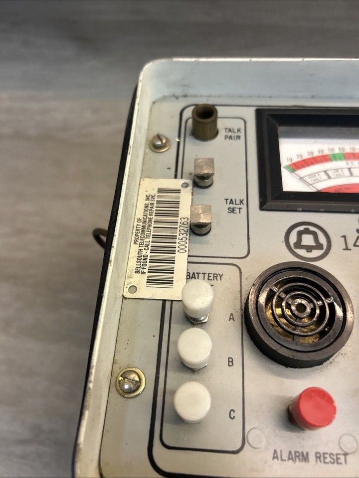 Very Rare Bell Atlantic 146A test set telephone lineman Tool AS IS READ ...