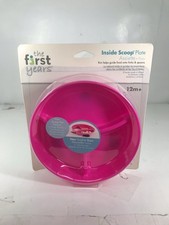 The First Years Inside Scoop Suction Sectioned Plate, Purple/Pink
