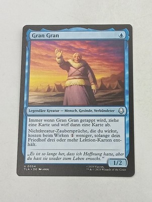 Magic the Gathering Einzelkarte Gran Gran bespielt