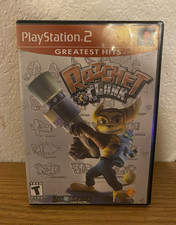 Ratchet & Clank Greatest Hits PS2 with Poster