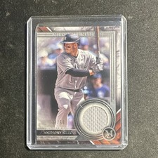 Topps 2022 Museum Collection Anthony Rizzo MMR2-ARI /50 Game-Used Relic