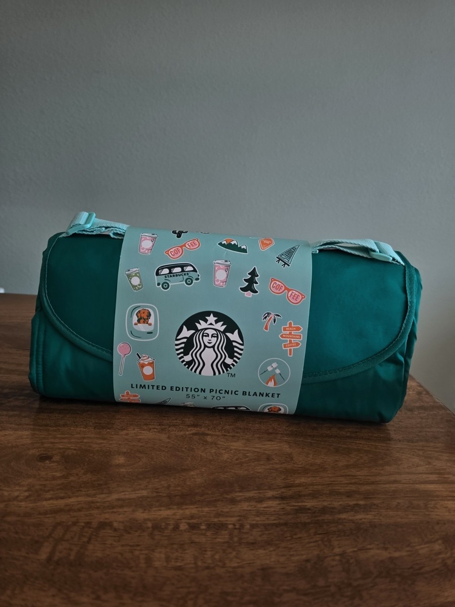 Starbucks Road Trip Collection Picnic Blanket Limited | eBay