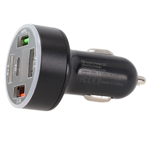 Chargeur de voiture compatible universelle charge tout appareil avec technologie - Photo 18 sur 24
