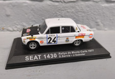 1:43 Scale, Seat 1430, S.Servia - J.Sabater, 1977 Rally Monte Carlo