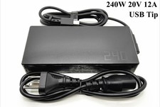 ASUS 240W 20V 12A Charger ROG Zephyrus G16 USB Tip Power Supply AC Adapter