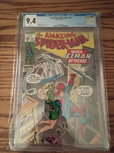 Amazing Spider-Man 92 Cgc 9.4
