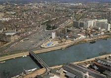 44 NANTES AERIAL VIEW OF THE CENTRE LE C H U ET LE PONT BAILEY