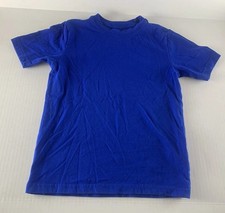 Boys Wonder Nation T-Shirt Size S 6/7 Blue Short Sleeve School Summer