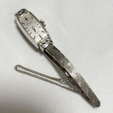 Seiko Fine Seiko Hand-Wound Watch 1520-3370 Silver 23 Jewels Used