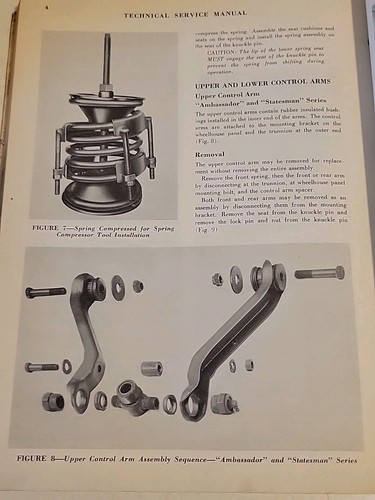 1955 NASH Technical Service Manual - Mechanical - American Motors Comp. AMC - Picture 11 of 12