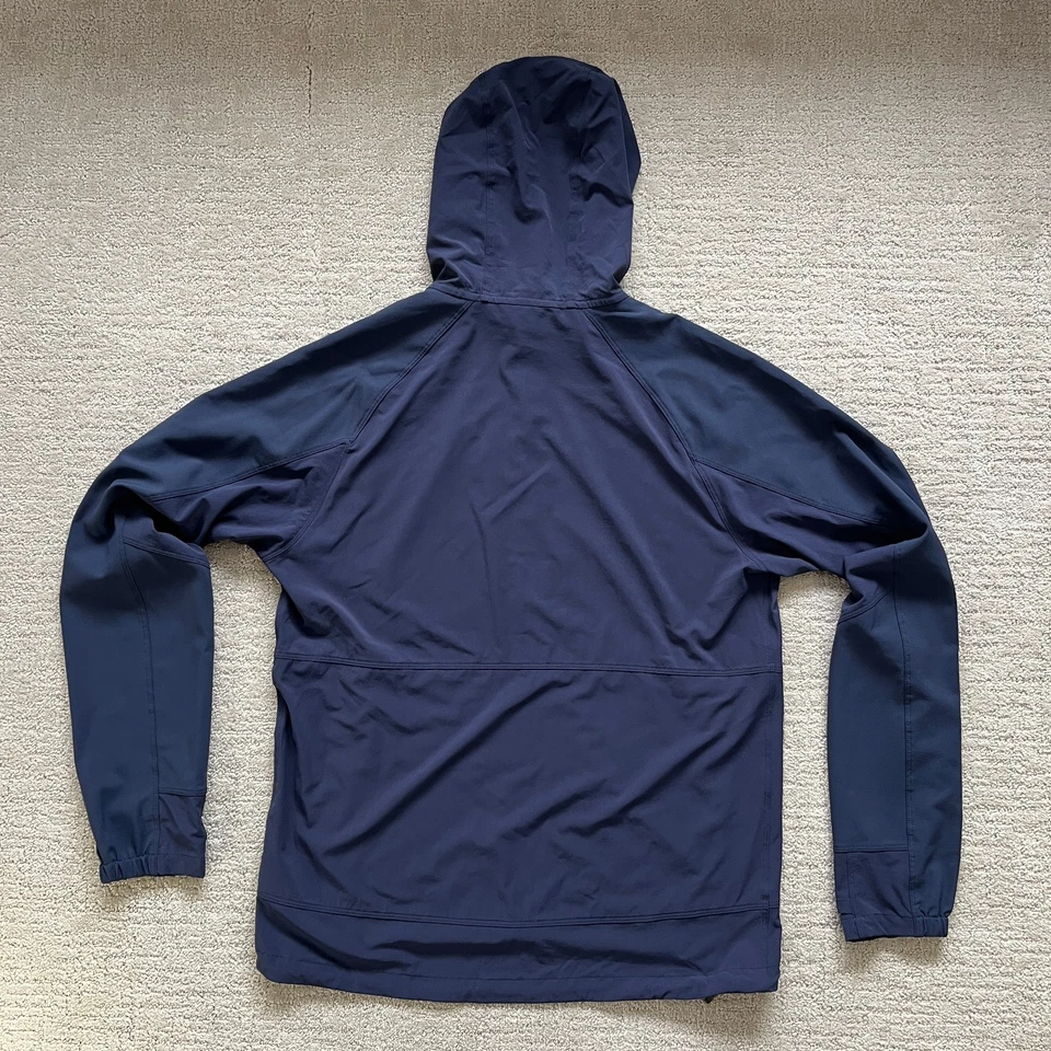 O R Outdoor Research Para hombres Ferrosi Sudadera con Capucha Azul Grande Shell Chaqueta de Lluvia Senderismo Foto 2 de 4