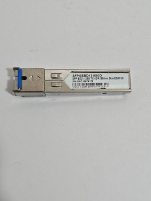SFPGEBD131503D SFP BiDi 1.25G T 1310/R 1550nm 3km DDM SC Simplex
