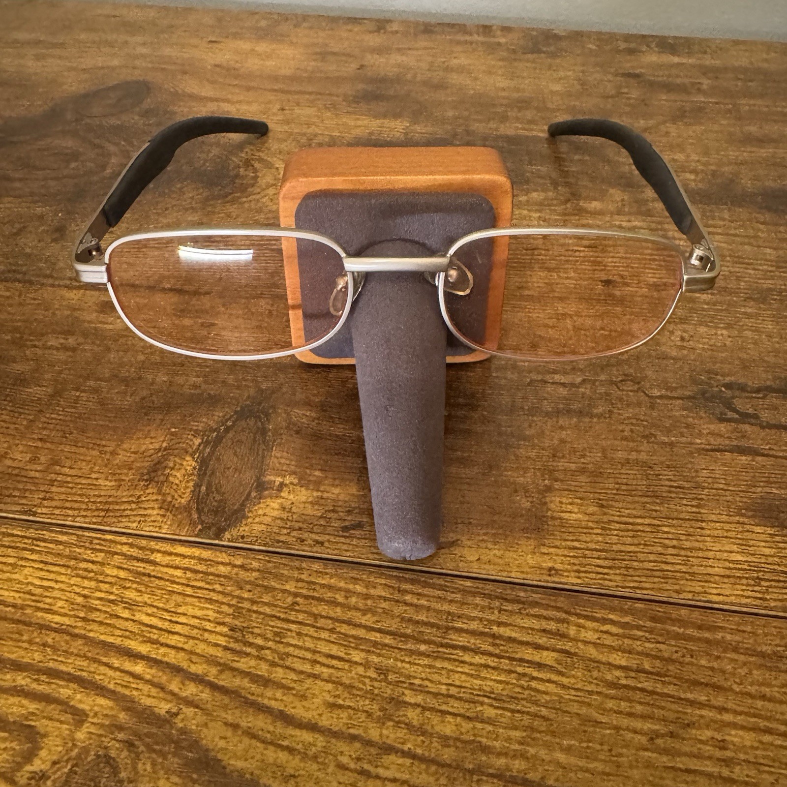 Frondini Collection Silver Rectangular Eyeglasses… - image 1