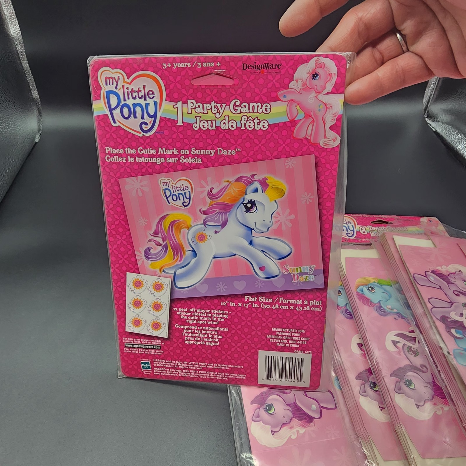 My Little Pony Party Game & Party Souvenirs Boxes 2006