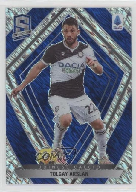 2020 Panini Chronicles Spectra Serie A Blue Shimmer Prizm Tolgay Arslan #20ms6
