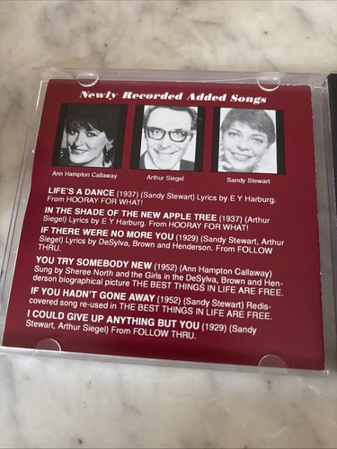 VARIOUS ARTISTS BEN BAGLEY - Ben Bagley's Harold Arlen Revisited - CD - D8 - Picture 4 of 4
