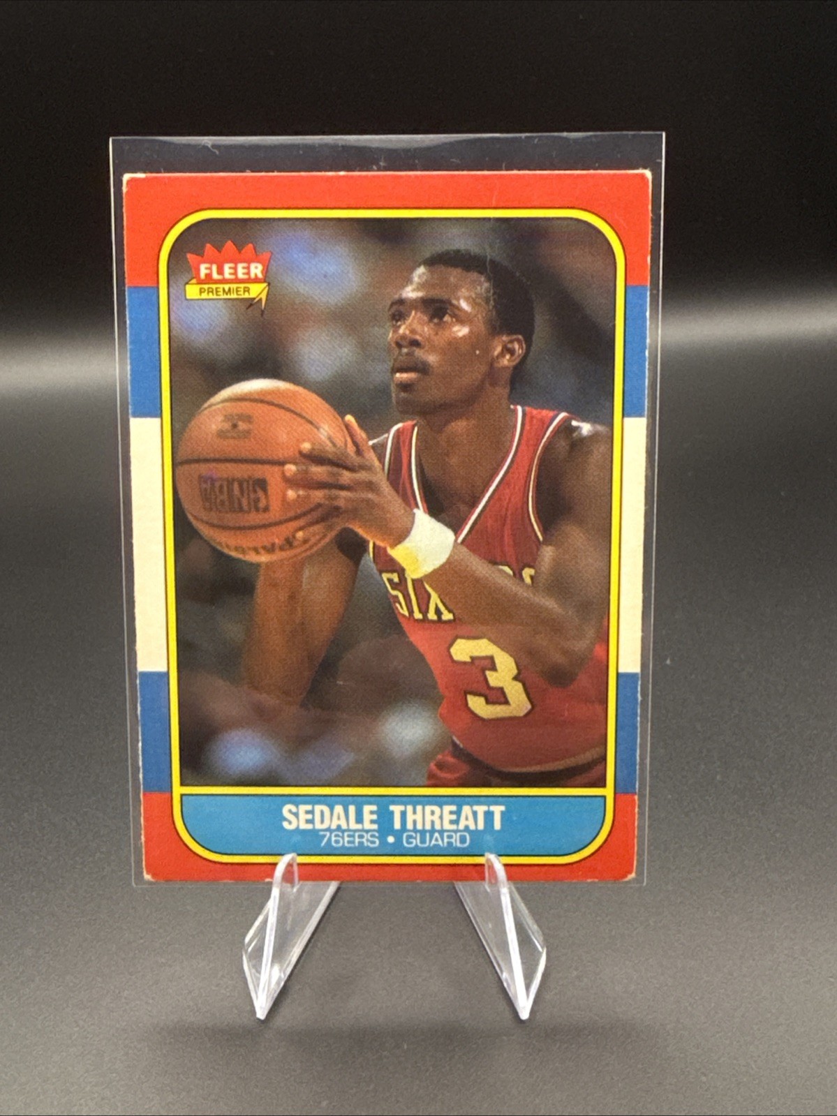 1986-87 Fleer - Sedale Threatt #112