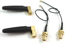 2.4ghz 2.4G WiFi Antenna 2dbi SMA Male Pin Connector Network Aerial Black