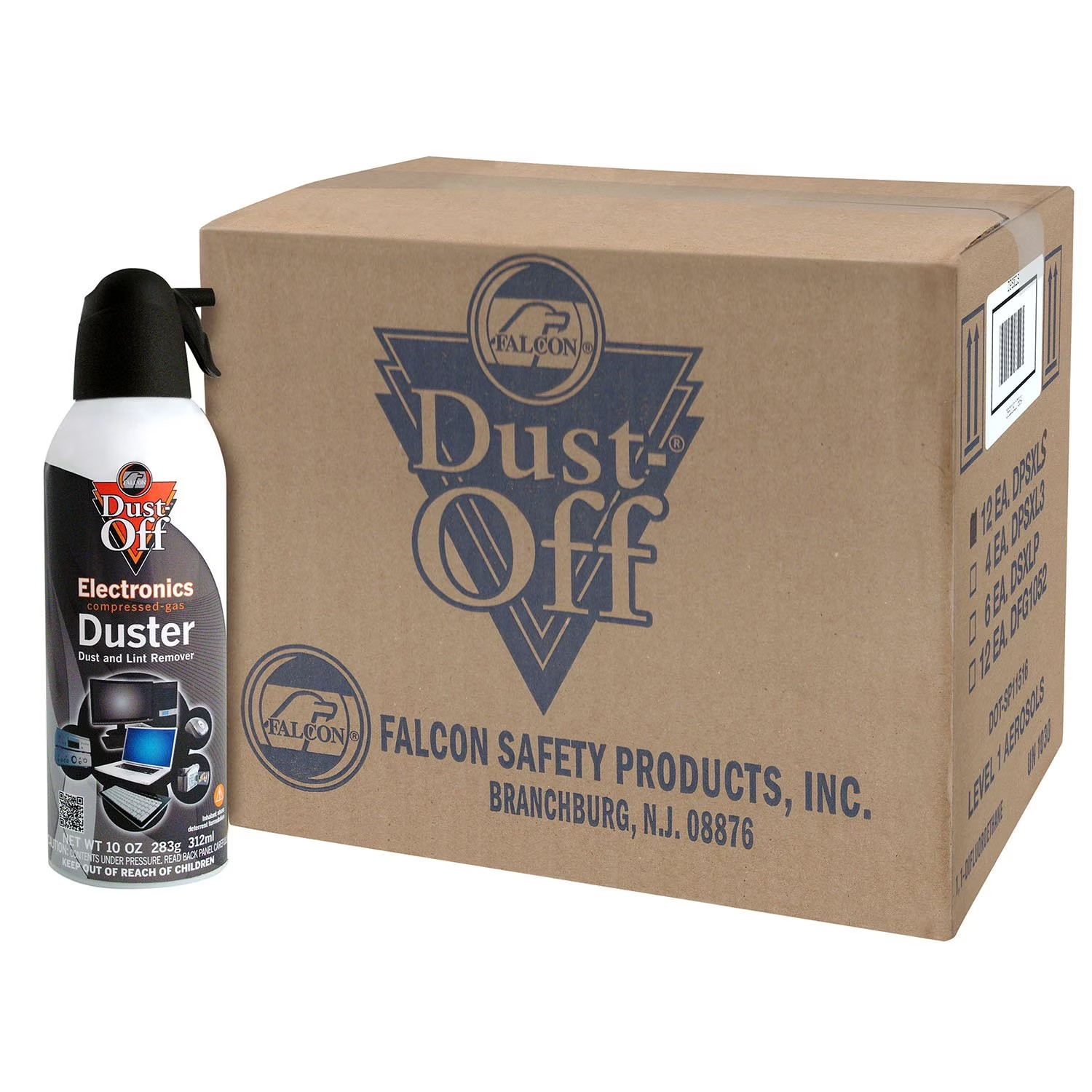 Dust-Off Compressed Computer Gas Duster 10oz 12 Pack Free Shipping
