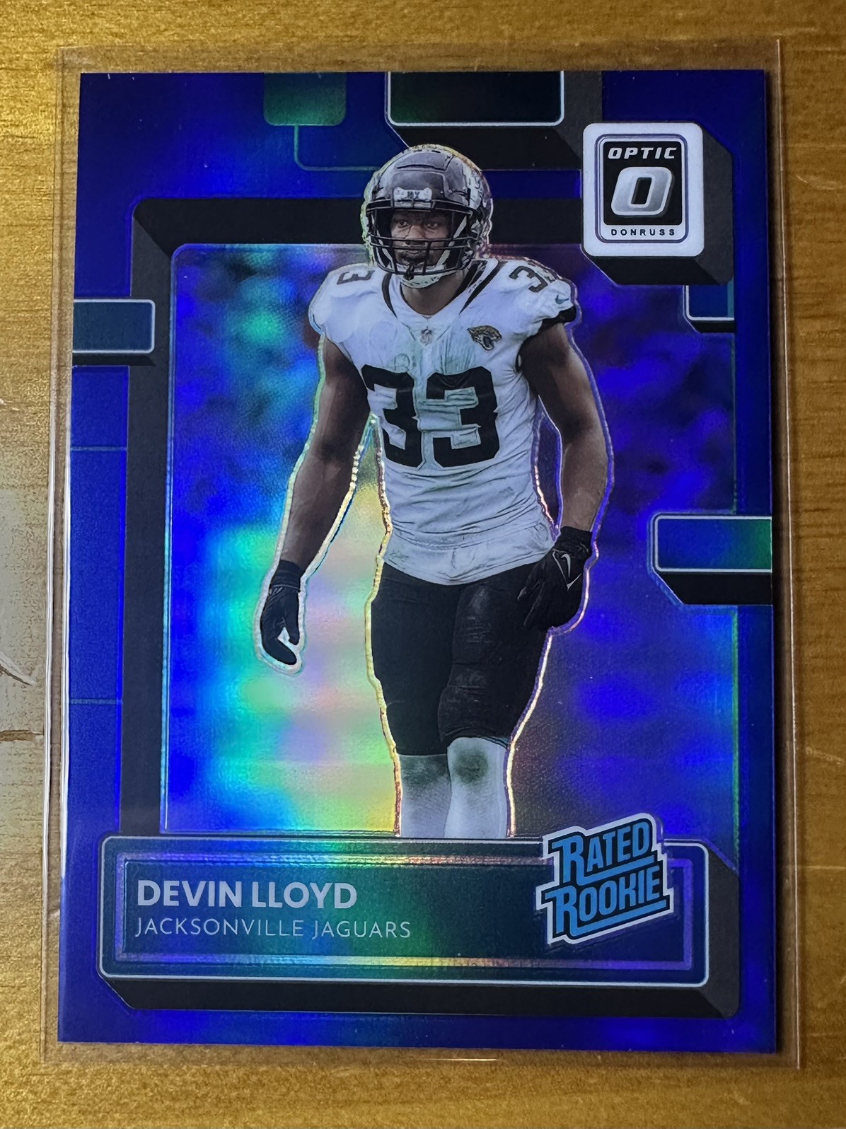 Devin Lloyd Panini Donruss Optic #254 Blue