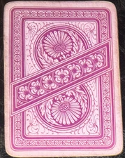 EW480 Swap Playing Card 1 OLD ENGLISH WIDE  FLOWERS & PATTERNS