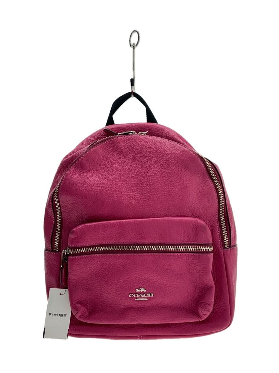COACH Backpack Pink Plain F30550