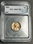1965 SMS Memorial Reverse Lincoln Cent (Proof) 1C ICG MS67RD