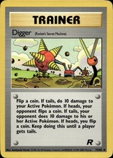 Digger 75/82 Uncommon Team Rocket Multi Item Discount MP